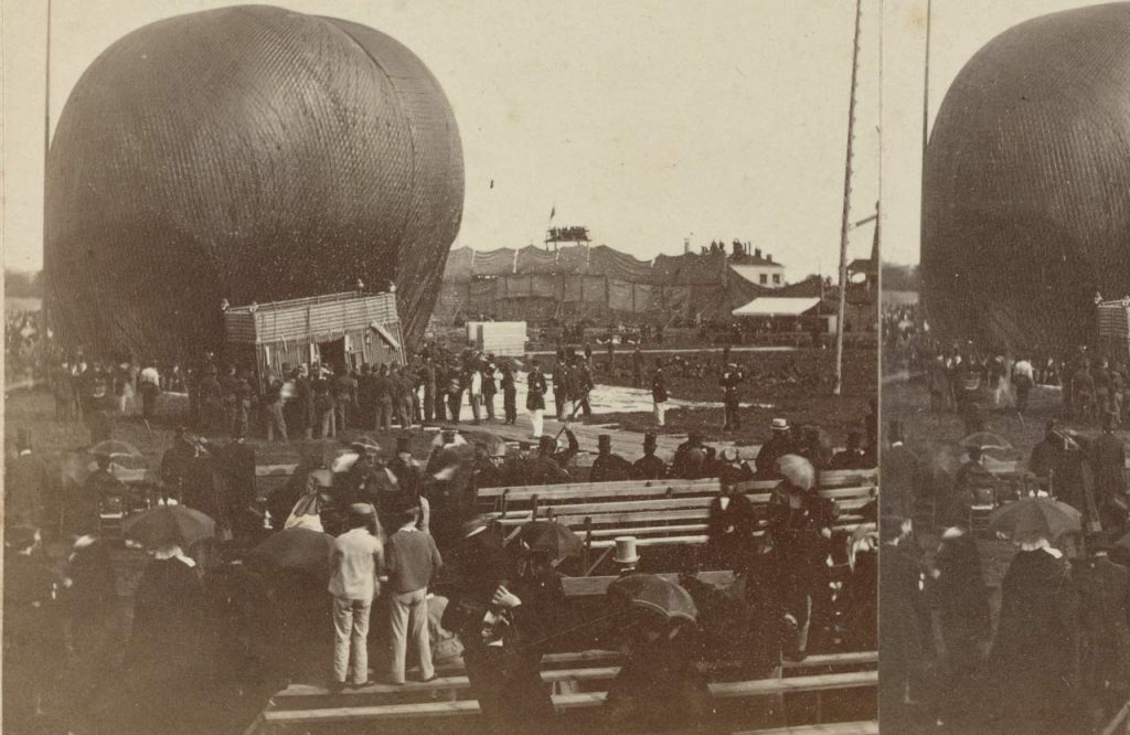 Il Gigante, il pallone ideato da Nadar